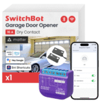 Relé Switch Inteligente para Garaje / WiFi + BLE / Matter / Entrada 12-48V CC o 100-240V CA / Salida 30V 10A / 42 x 36 x 16 mm (1.7 x 1.4 x 0.6 in) adicional_1S1000-13