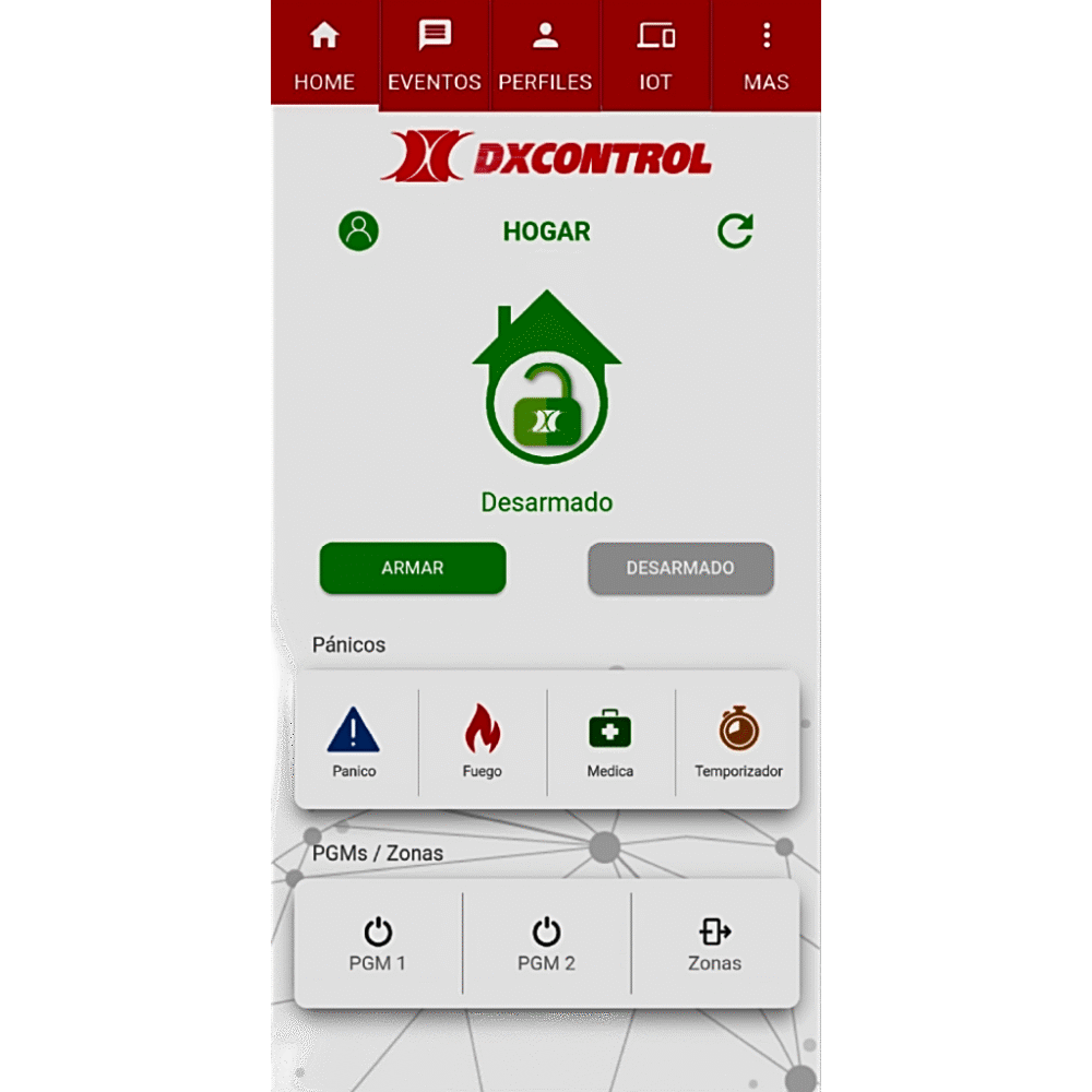 Comunicador Wi-Fi para Panel de Alarma / Control Remoto Bidireccional / 2 Salidas Domóticas / Notificaciones Push / Doble Banda 2.4 GHz / Compatible Contact ID DX-FULL-WIFI 5