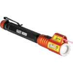 Minilinterna LED / 70 Lúmenes / Láser Rojo Clase 3R / Caídas 3 m (9.8 ft) / Rango -30 a 60 °C / Anillo Fosforescente adicional_1S1000-2