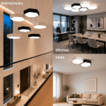 Lampara LED Poligonal de 18 W / 1 800 lm / 127-265V~50/60Hz / Acabado Blanco Mate / Angulo de Luz 140° / Dimensiones 230 x 60 mm (Largo y Alto) / Sobreponer /Luz Fría 6 500 K adicional_1S1000-5