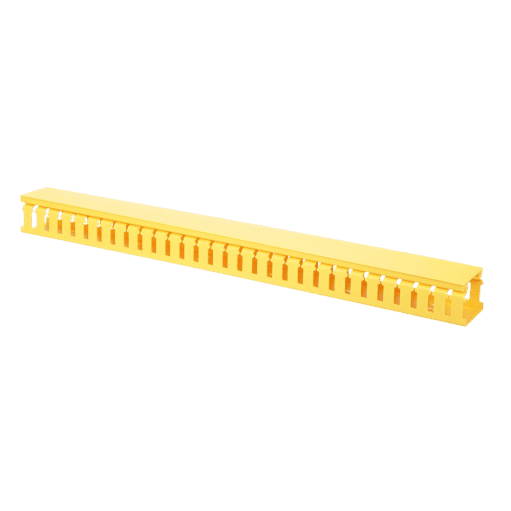 Kit de Administración de Cables Vertical / Sistema de Enrutamiento 2x2 / Altura 1828.8 mm (6 ft) / ABS Libre de Halógenos / Color Amarillo FRHD2KTYL 5