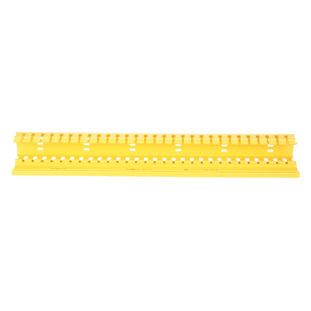 Kit de Administración de Cables Vertical / Sistema de Enrutamiento 2x2 / Altura 1828.8 mm (6 ft) / ABS Libre de Halógenos / Color Amarillo FRHD2KTYL 6