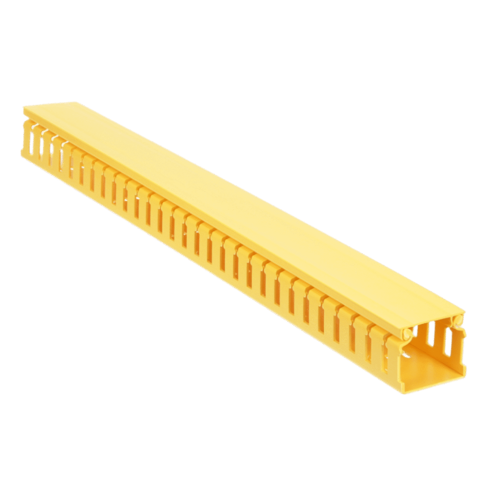 Kit de Administración de Cables Vertical / Sistema de Enrutamiento 2x2 / Altura 1828.8 mm (6 ft) / ABS Libre de Halógenos / Color Amarillo FRHD2KTYL 7