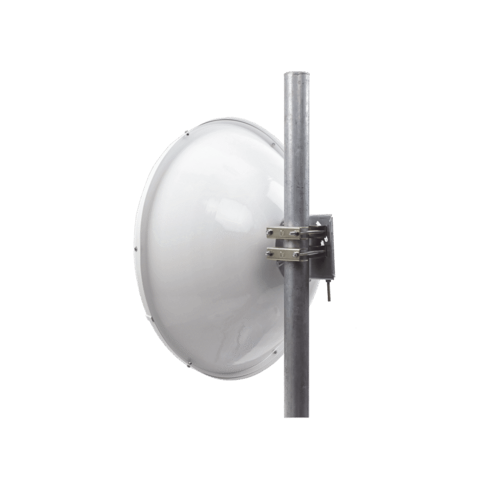adicional_5S1000-2 Antena Parabólica Deep Dish MIMO / 29 ± 1 dBi / 4.9 - 6.4 GHz / Doble Polarización V/H / Conectores N-Hembra / Radomo Integrado / 2 ft (61 cm) JRC29DDMIMO 6