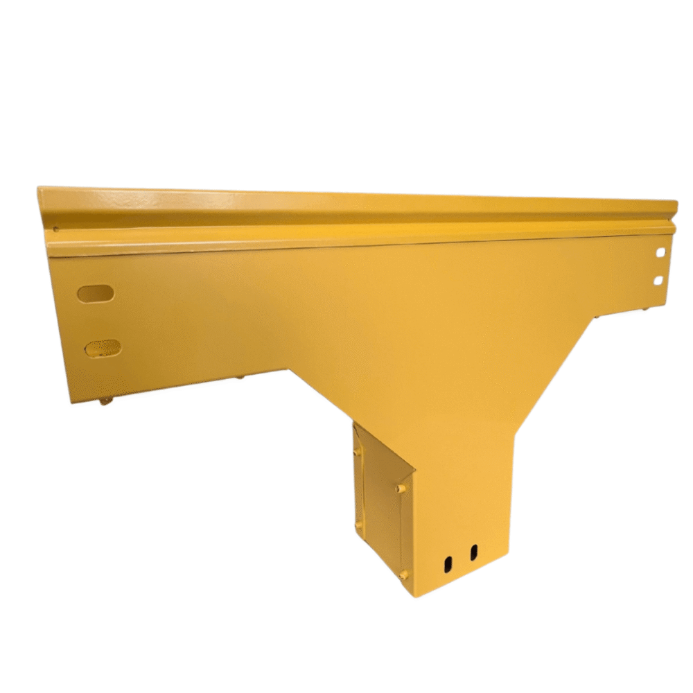Charola T Vertical / Aluminio Fundido / 4" x 4" / Radio 8" / Recubrimiento Epóxico / Incluye Accesorios CHFBTV4X4R8EPK 2