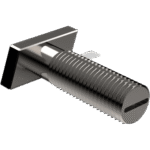 Perno de Montaje Solar / Acero Inoxidable / Rosca M8 / 30 mm / Compatible con N Rail 4.72 y M2 / 12.26 g frontal_0S1000-3