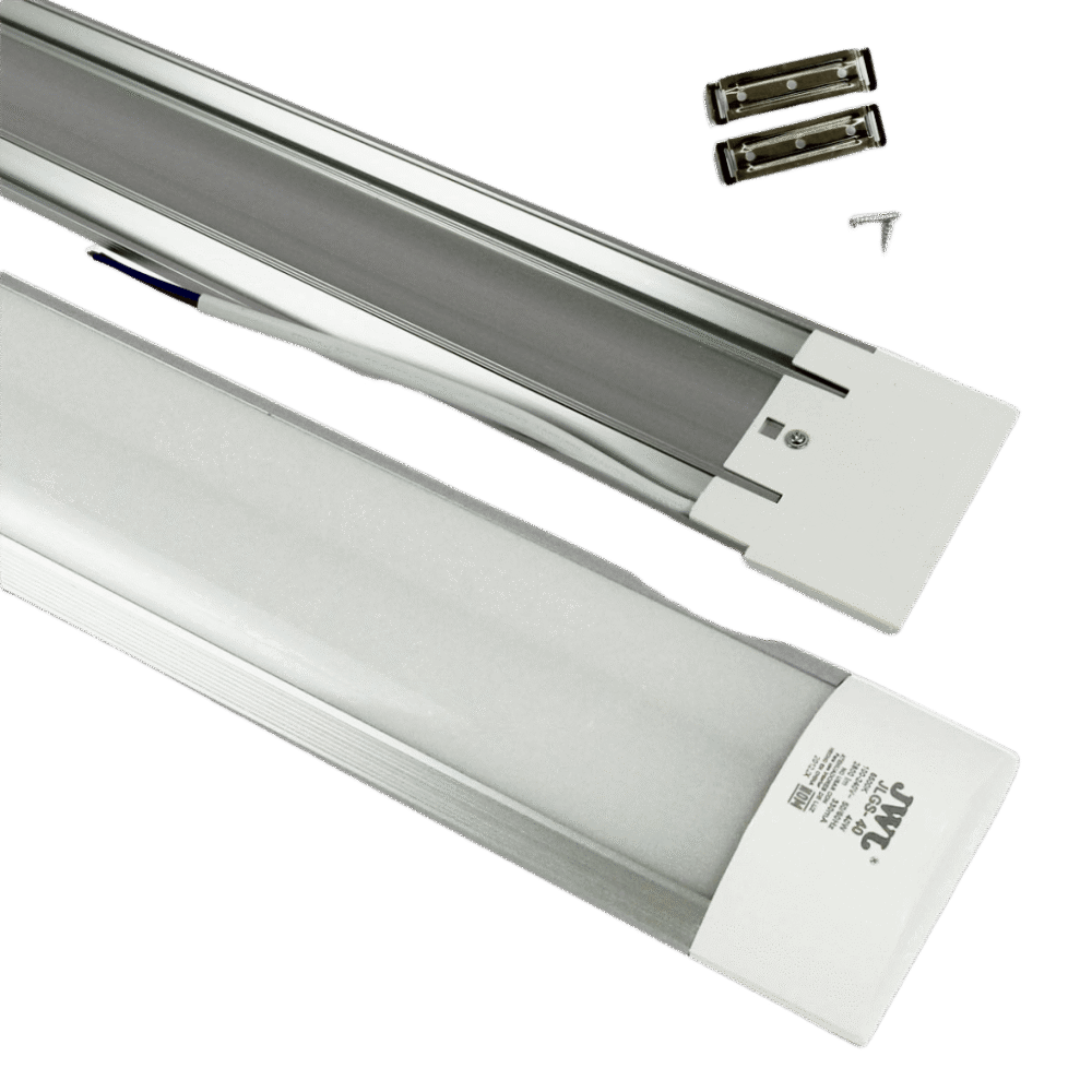 frontal_0S1000-8 Regleta LED Slim / 40W / 6500K / 2800 lm / 120° / 100-240 Vca~ / 1200 mm JLGS-40BB 2