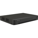 DVR Pentahíbrido / 16 Canales TurboHD 4K + 32 Canales IP / AcuSearch / Protección Perimetral IA / 20 TB / HDMI 4K / H.265+ lateral_izquierda_0S1000-17