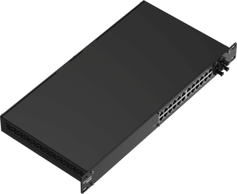 Switch Industrial Administrado / 24 Puertos Gigabit / 4 SFP / 56 Gbps / IP30 / Rack Mount / PROFINET Opcional SWM281 3