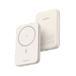Power Bank MagSafe de 5000mAh | 15W | Carga Inalámbrica y por Cable USB-C | Sistema de Protección Inteligente | Tecnología de Carga Rápida | Ultra Delgado | Ultra ligero | Compatible con iPhone 15/14/13/12 | Color Beige. lateral_izquierda_0S1000-3