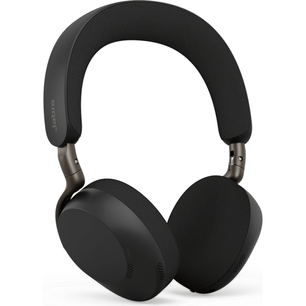 lateral_izquierda_0S1000-6 Headset Empresarial Inalámbrico / Bluetooth 5.3 / AI Jabra ClearVoice™ / ANC Adaptativo Avanzado / On-Ear Ultraligero 180g / Hasta 22h Llamadas / 110h Música / Certificado Microsoft Teams-Zoom-Google Meet / Busylight 360° / Auracas EVOLVE375UC 3