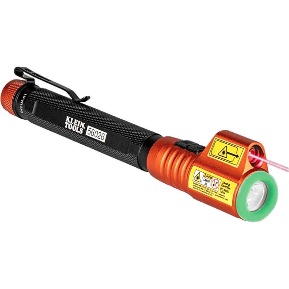 listado_0S1000-5 Minilinterna LED / 70 Lúmenes / Láser Rojo Clase 3R / Caídas 3 m (9.8 ft) / Rango -30 a 60 °C / Anillo Fosforescente 560-26R 5
