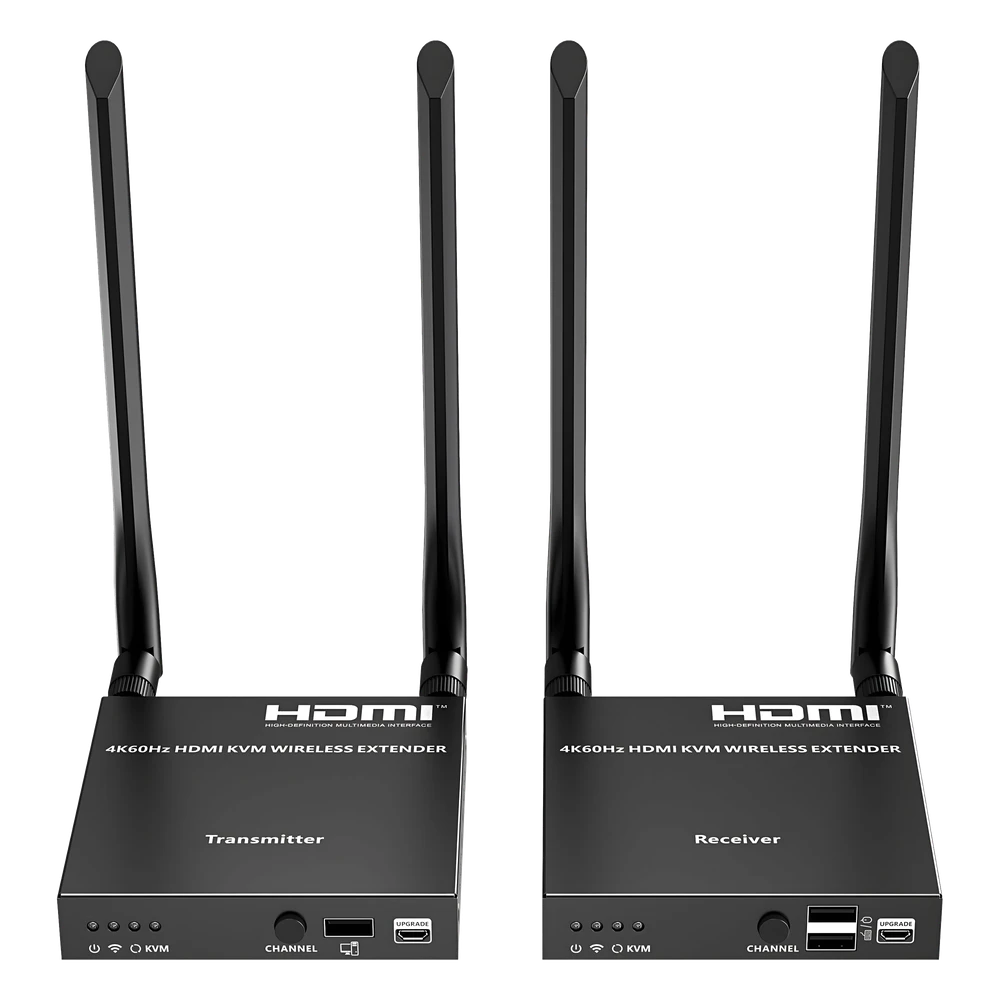 portada_0S1000-107 Extensor HDMI Inalámbrico / 4K@60Hz 4096x2160 / KVM Integrado / Banda 5G / Alcance 50 m (164 ft) / 1 a 4 Pantallas TT699KVMV2.0 1