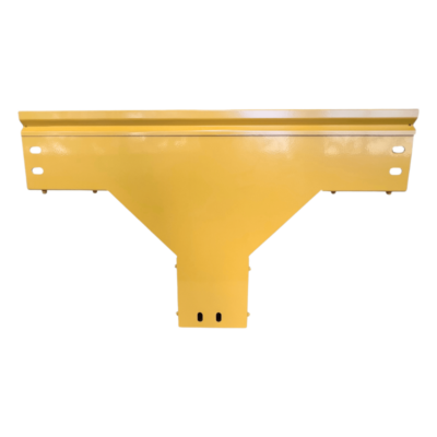 Charola T Vertical / Aluminio Fundido / 4" x 4" / Radio 8" / Recubrimiento Epóxico / Incluye Accesorios
