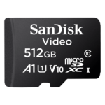 Memoria microSD / 512GB / Alta Resistencia / Clase 10 / -25°C a 85°C / 50MB/s escritura / 256 TBW portada_0S1000-141