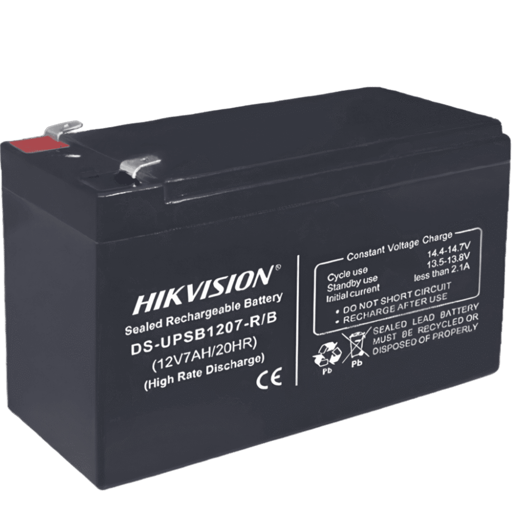 Bateria de Plomo Ácido / 12 VCD / 7 Amp / Ideal para UPS, EPS y Uso General / Certificación CE / Paquete de 5 Piezas DS-UPSB1207-R/B(5PCS) 1