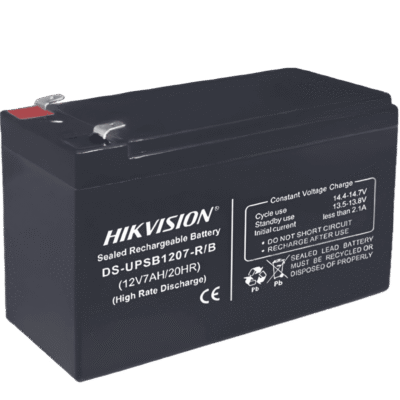 Bateria de Plomo Ácido / 12 VCD / 7 Amp / Ideal para UPS, EPS y Uso General / Certificación CE / Paquete de 5 Piezas