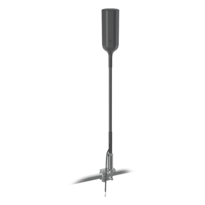Antena Omnidireccional / 4G/3G / 700-900 MHz, 1710-2270 MHz / 4.3 dBi / Altura Ajustable 2.3 m a 12.2 m (7.5 ft a 40 ft) / Montaje para Espejo de Tractocamión