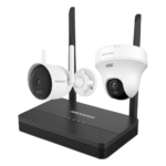 Kit IP Inalámbrico / 4 Megapixel / NVS 4 Canales / 2 Cámaras Wi-Fi / Dual Light IR y Blanco / Audio Bidireccional / IP66 / Micro SD 512 GB portada_0S1000-158