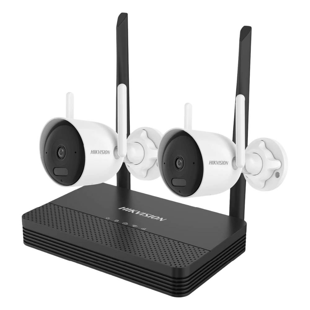 portada_0S1000-160 Kit de Videovigilancia IP Inalámbrico / 2 Megapixel / NVS 4 Canales / 2 Cámaras Bala / Dual Light 30 m (98.4 ft) IR + 20 m (65.6 ft) Luz Blanca / Wi-Fi 2.4 GHz / Audio Bidireccional NKS422WBH 1