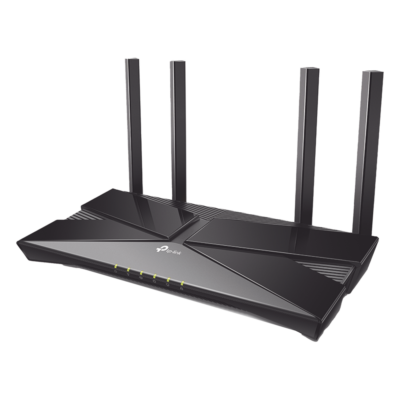 Router Wi-Fi 6 / AX1800 / Dual Band / 4 Puertos Gigabit LAN / OFDMA / Beamforming / WPA3