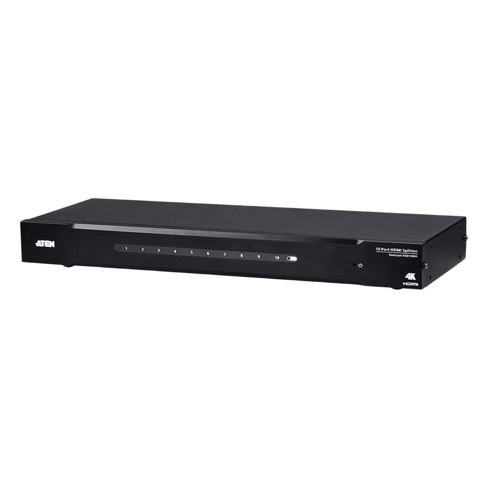 portada_0S1000-177 Distribuidor HDMI / 10 Salidas / 4K@60Hz 4:2:0 / EDID / HDCP 1.4 / 10m (33 pies) / Rack 19" VS0110HA 1