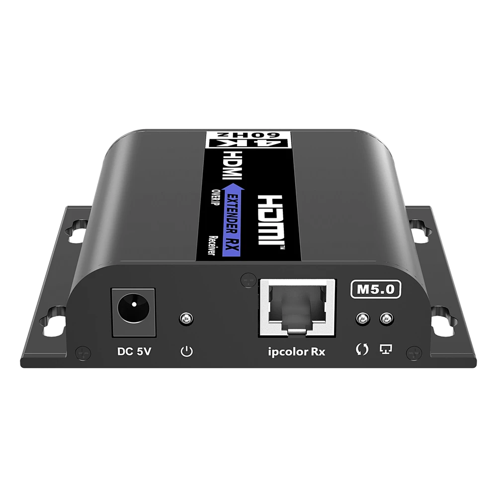 portada_0S1000-186 Receptor Extensor HDMI sobre IP / 4K@60Hz / Alcance 120 m (393.7 ft) / HDMI 2.0 / HDCP 2.2 / 18 Gbps / IR Bidireccional / Matriz 256x256 TT-483RX 1