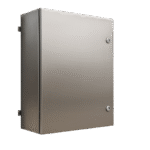 Gabinete IP66 / Acero Inoxidable / 600x600x250 mm (23.6x23.6x9.8 in) / Placa Galvanizada / 50 kg Carga portada_0S1000-202