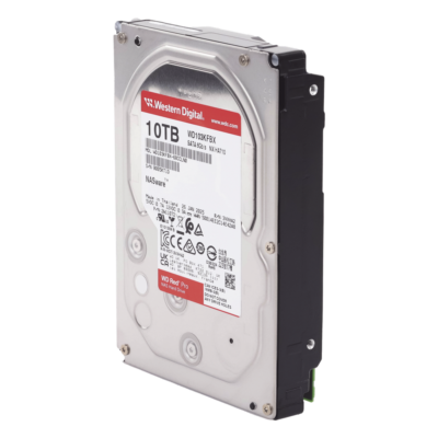 Disco Duro para NAS / 10 TB / 7200 RPM / SATA III 6 Gb/s / Caché 128 MB / Hasta 16 Bahías