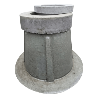 Registro Cónico Esbelto / 50 x 70 cm / Superficie Antiderrapante / Resistencia 15 Toneladas / Uso Vehicular Pesado / Cierre con Tornillo de Seguridad