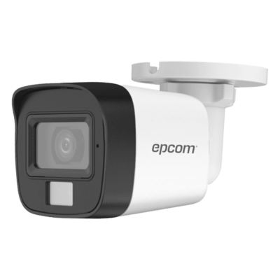 Cámara Bala TURBOHD / 2 Megapixel / Dual Light 30 m (98.4 ft) IR + 20 m (65.6 ft) Luz Blanca / Audio Bidireccional / IP67 / 105°