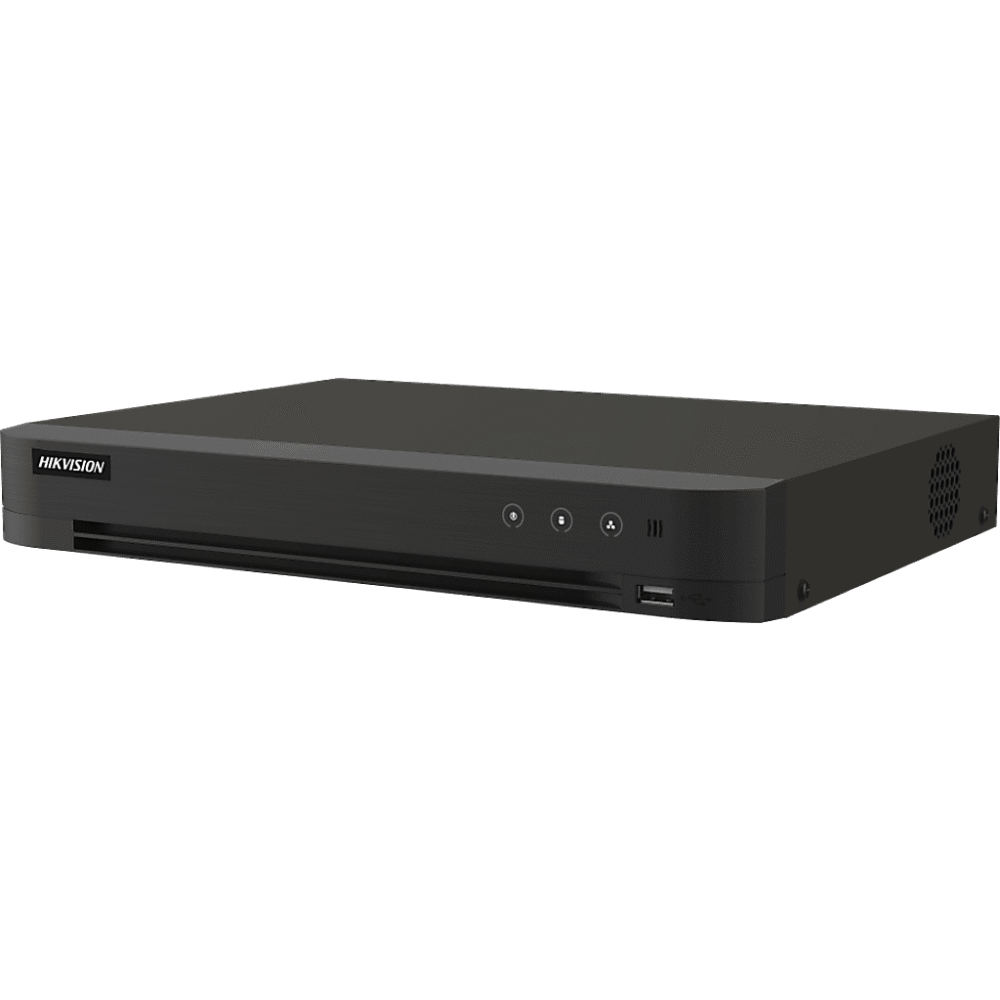 portada_0S1000-232 DVR Pentahíbrido / 16 Canales TurboHD 4K + 32 Canales IP / AcuSearch / Protección Perimetral IA / 20 TB / HDMI 4K / H.265+ DS-7216HUHI-S2/XT 1