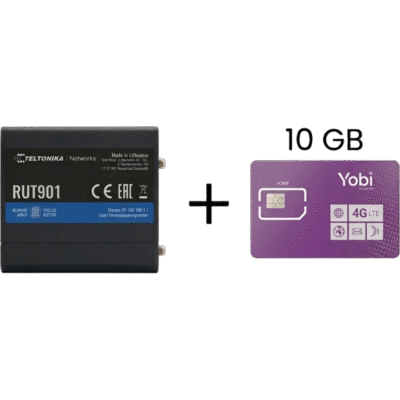 Router Industrial 4G LTE / Cat 4 150 Mbps / Wi-Fi 2.4 GHz / 4 Puertos Ethernet / Operación -40°C a 75°C (-40°F a 167°F) / Gestión Remota RMS