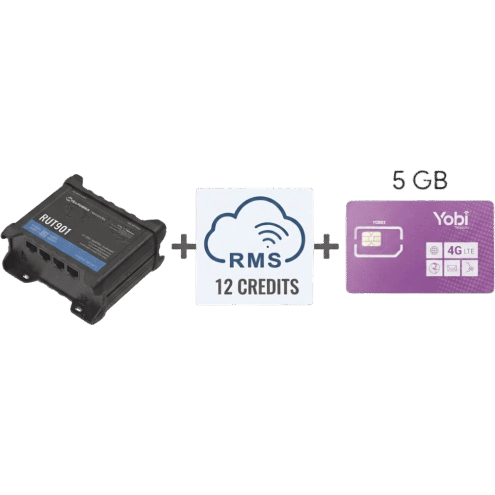 portada_0S1000-250 Router Teltonika LTE/4G RUT901 + 12 creditos RMS + SIM de YOBI de 5GB por Mes durante un año de servicio (solo datos) RUT901+1YRMS+5GBYOBI 1