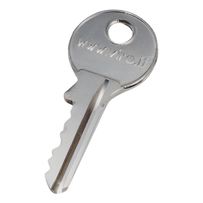 Llave metálica / Compatible FAAC 400/620/844 / Diseño pre-2005 / Construcción metálica