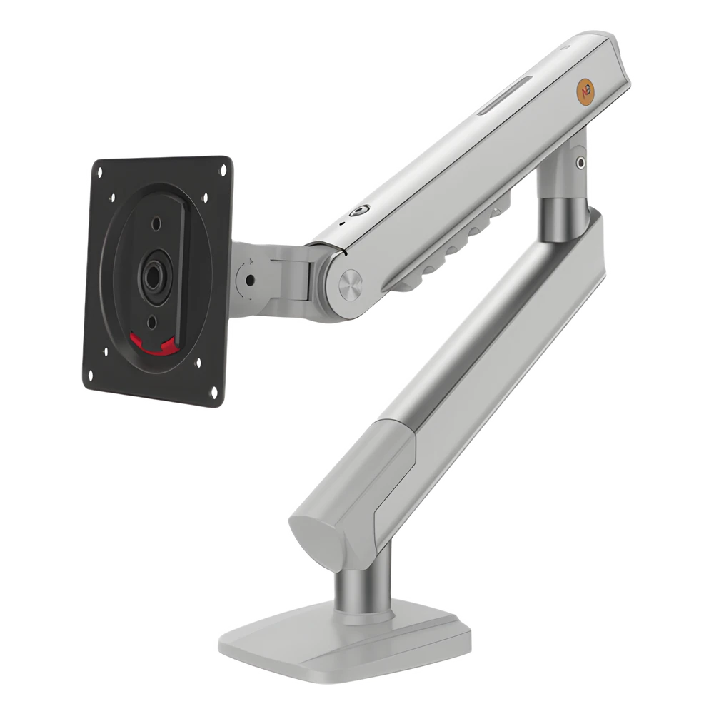 portada_0S1000-268 Brazo Ergonómico para Monitor / Soporte 17" a 32" / VESA 75x75 y 100x100 mm / Carga 2-7 kg (4.4-15.4 lbs) / Ajuste de Tensión / Rotación ±90° / Altura 419 mm (16.5") / Color Blanco A5-XSNB 1