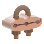 Conector Mecánico / 3 Cables Cobre 2/0 AWG - 250 KCMIL / Varilla 5/8" - 3/4" / Torque 480 lbf·in / UL467 portada_0S1000-27