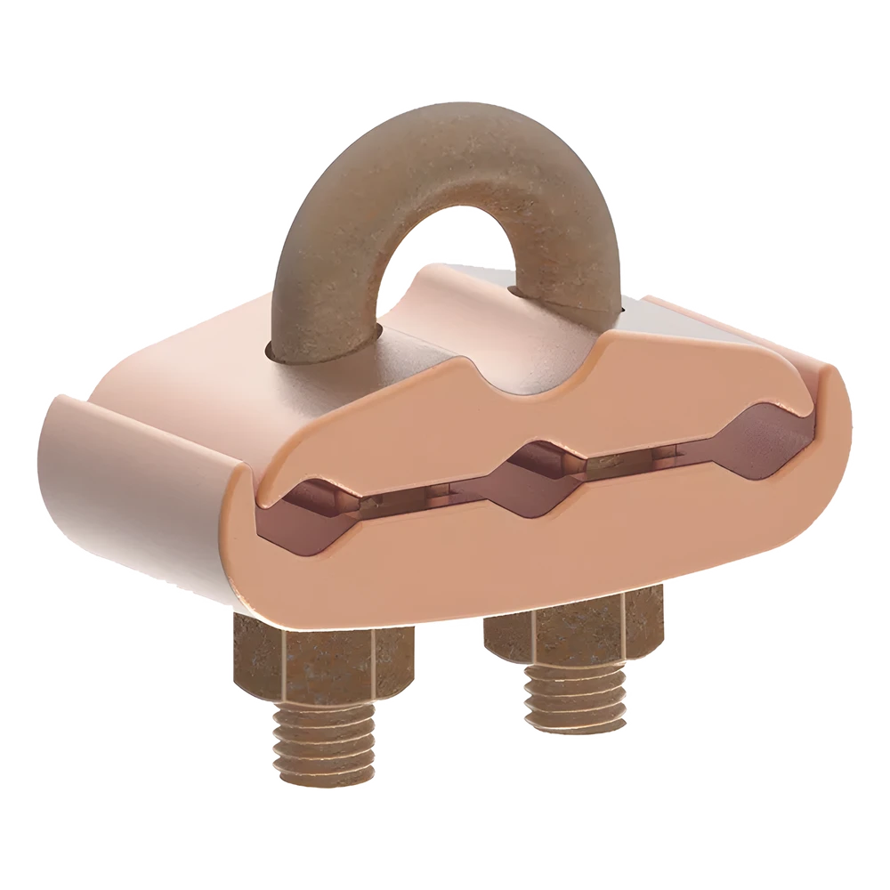 portada_0S1000-27 Conector Mecánico / 3 Cables Cobre 2/0 AWG - 250 KCMIL / Varilla 5/8" - 3/4" / Torque 480 lbf·in / UL467 HUB-GK64-29 1