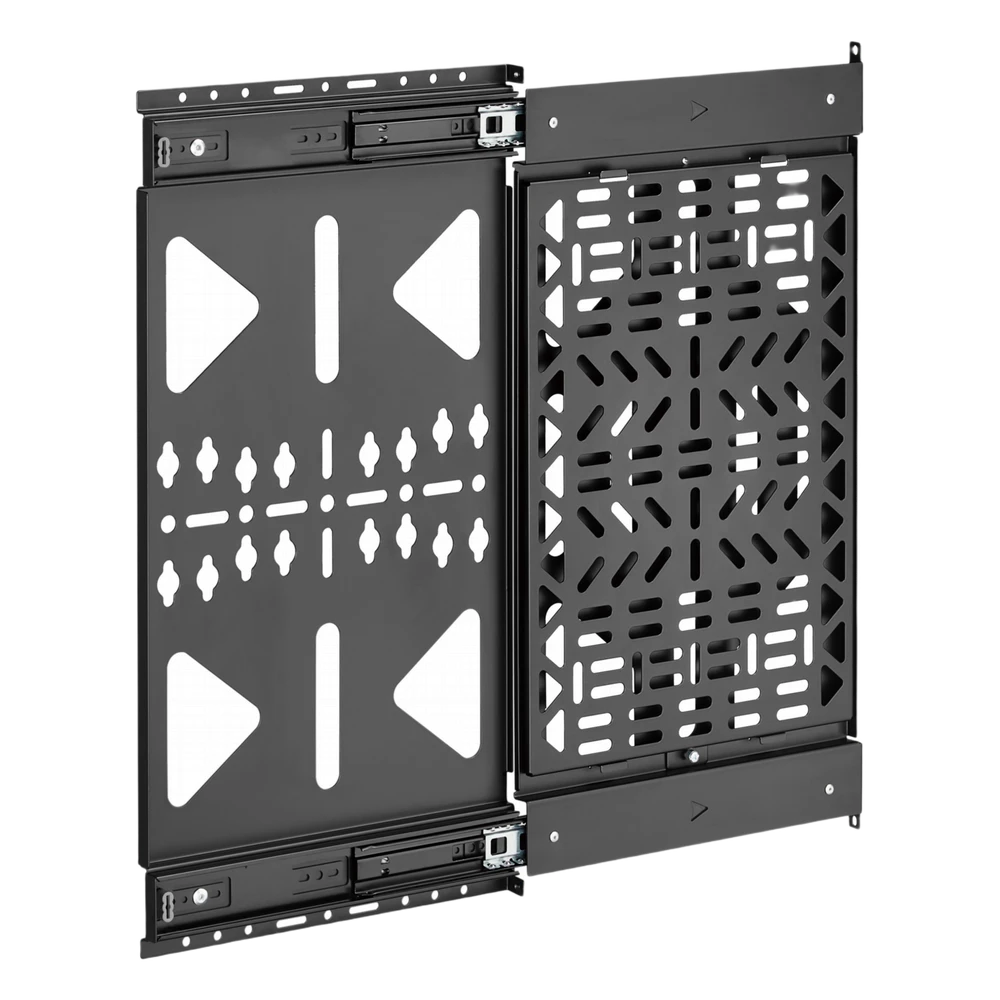 portada_0S1000-271 Panel de Almacenamiento AV Deslizante / Capacidad 10 kg (22 lbs) / Rango 300 mm / Acero de Alta Resistencia / Quick-Release / Montaje Pared y Riel APM-10-01 1