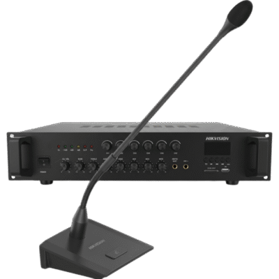 Kit de amplificador de Audio + Micrófono | Voceo | Música ambiental  | 120 watts