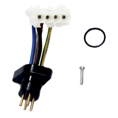 Conector eléctrico macho / Para operadores FAAC 400/422 / Diseño robusto / Instalación sencilla
