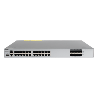Switch Core Capa 3 / 24 Puertos Gigabit / 8 SFP+ 10Gb / 880 Gbps / Gestión en Nube / Fuente Modular