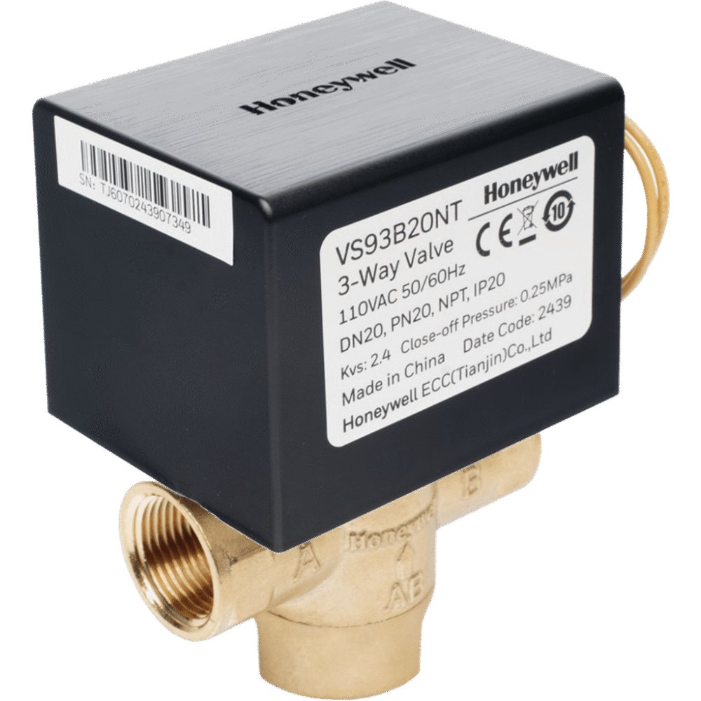 portada_0S1000-34 Válvula de Control Eléctrica / 2 Vías Tipo Bola / DN20 (3/4") / Actuador On/Off 3 Hilos / Sin Retorno por Resorte / 220 V CA / PN20 VN82C20PT 1