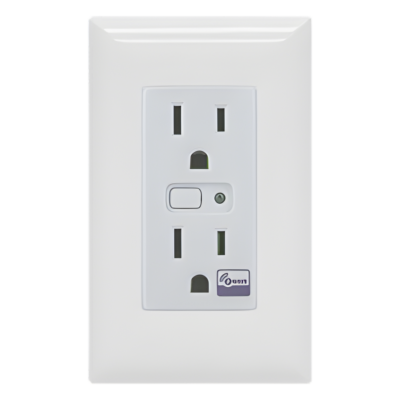 Tomacorriente Inteligente Z-Wave / 120 VCA 60 Hz / Carga 1800W Resistiva / Alcance 20.5 m (67.3 ft) / Empotrable Interior
