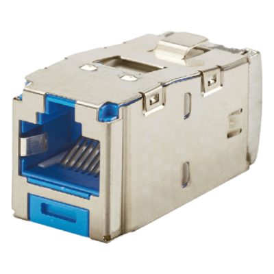 Conector Jack RJ45 Blindado / Categoría 6 / 10GBase-T / Terminación sin Impacto / HDBaseT 100 m (328 ft) / Mini-Com TG
