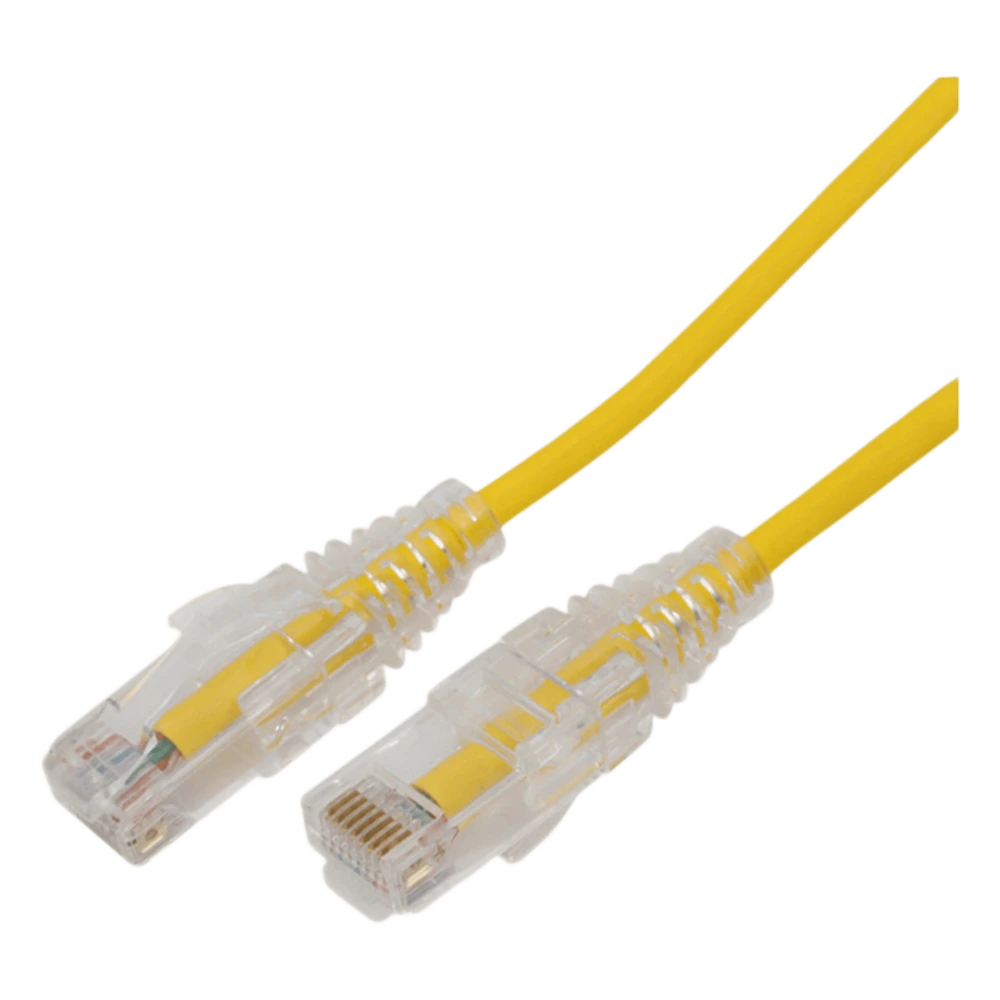 portada_0S1000-371 Cable de Parcheo Slim UTP / Cat6A / 1 Metro (3.28 Pies) / 28 AWG / Amarillo LP-UT6A-100-YE28 1