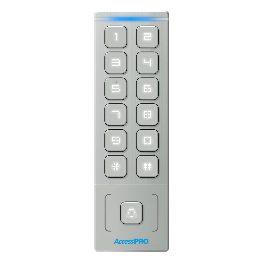 portada_0S1000-389 Teclado Autónomo de Acceso / 1000 Tarjetas y PIN / IP65 / Lector EM 3 cm (1.18 in) / Salida Wiegand 26/34 / -40°C a 65°C PRO-KEYPAD-H1 1