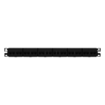 Panel de Parcheo / 24 Puertos / Categoría 6A / 1 UR / Plano / Negro portada_0S1000-391