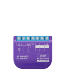 Relé Switch Inteligente para Garaje / WiFi + BLE / Matter / Entrada 12-48V CC o 100-240V CA / Salida 30V 10A / 42 x 36 x 16 mm (1.7 x 1.4 x 0.6 in) portada_0S1000-395