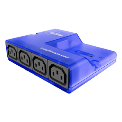 Controlador de Potencia / 4 Salidas C13 10 A / Medición Individual V/A/W/kWh / 16 Horarios / 4 Puertos X-Talk / USB-C